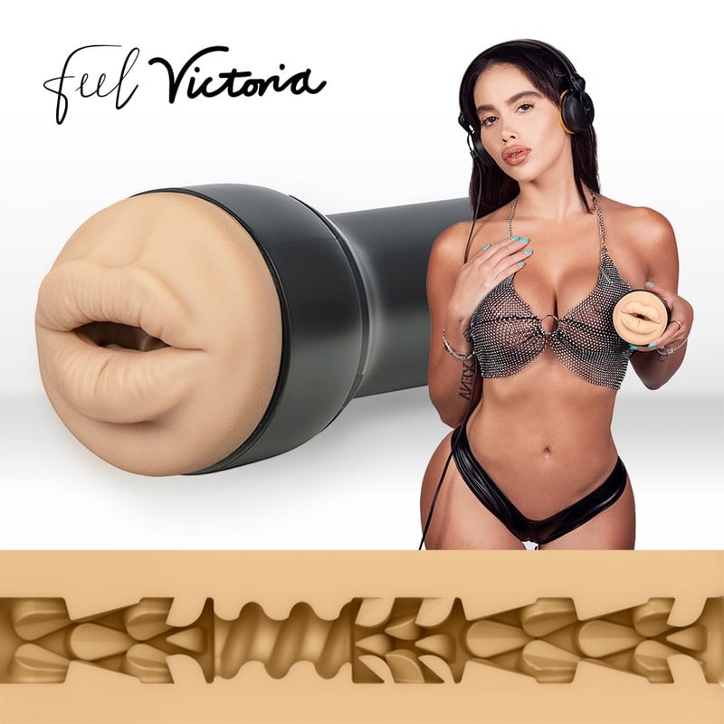 FeelVictoria June Boca Stroker - Kiiroo - Masturbadores masculinos