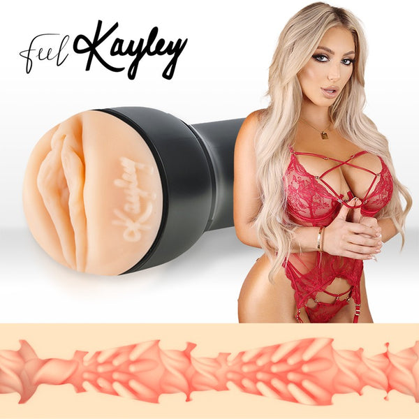 Feel Kayley Gunner Stroker - Kiiroo - Masturbadores masculinos