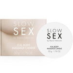 Slow Sex Vela de Masaje Corporal - Bijoux Indiscrets - Velas para masajes eróticos Shunga y más