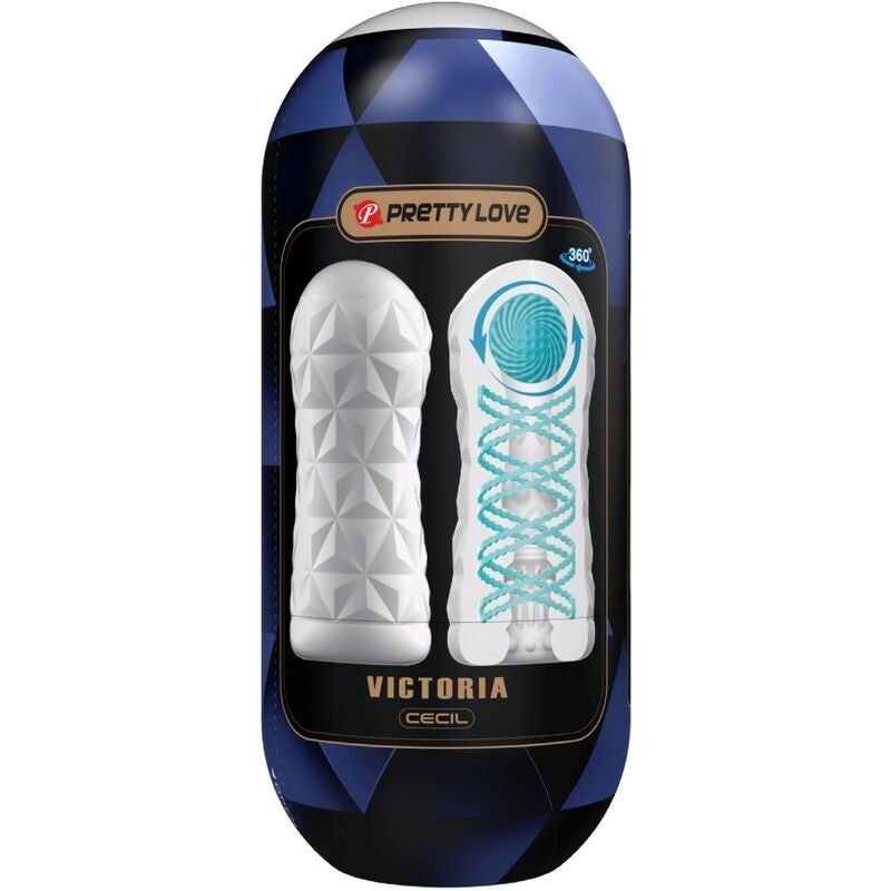 Masturbador Manual Victoria Texturizado - PrettyLove - Masturbadores masculinos (2)