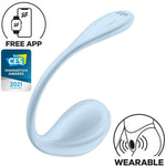 Estimulador Smooth Petal con App Celeste - Satisfyer - Vibradores