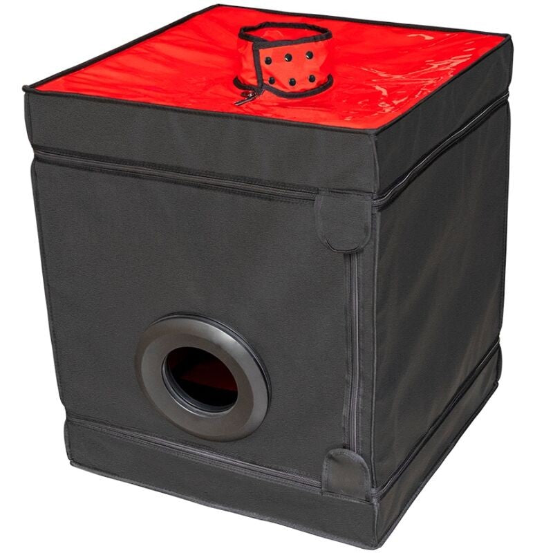 Kink Club Cabina Bukkake Negro y Rojo - Secret Dome - Sofas y cojines (2)