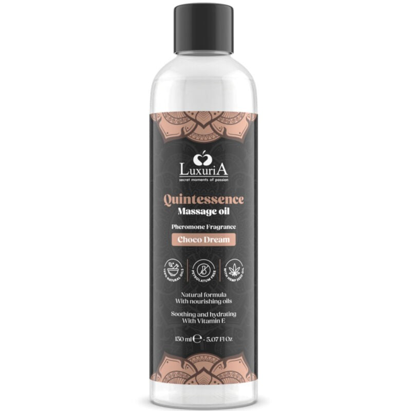 Aceite de Masaje Corporal Aroma Chocolate - Luxuria - Aceite para masajes eróticos (2)