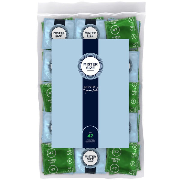 Mister Size Talla XS 47mm 100 uds - Mister Size - Comprar preservativos o condones