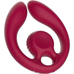 Gizi Duo Burdeos Vibrador Para Parejas - Snail Vibe - Vibradores