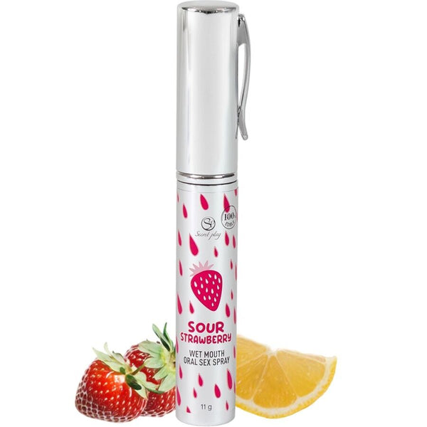Spray Sexo Oral Fresa - Secret Play - Estimulantes sexuales