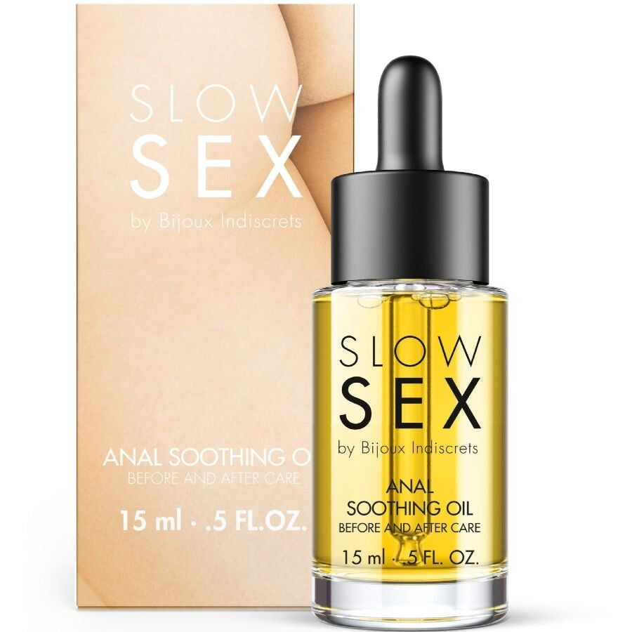 Slow Sex Aceite Anal Calmante 15 ml - Bijoux Indiscrets - Lubricantes sexuales