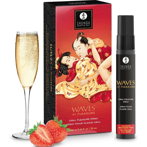 Waves Of Pleasure Spray Oral Fresas con Cava