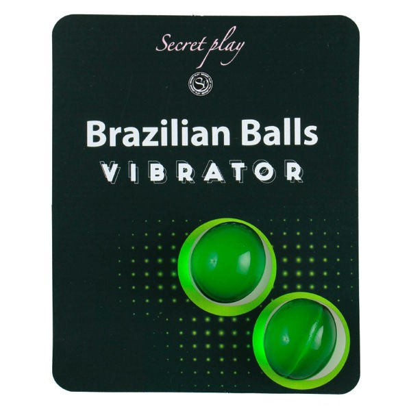 Bolas brazilian aceite efecto vibrador - Secret Play - Aceite para masajes eróticos