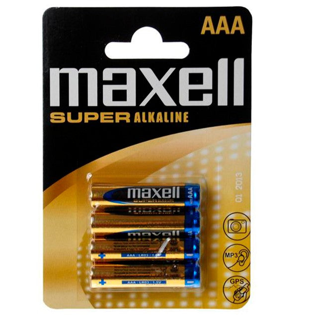 Pila AAA LR03 Maxell - CM - Pilas para vibradores y otros juguetes sexuales