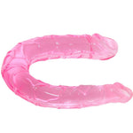 Double Flexible Dildo Pink - WhitePleasures - Dildos o Consoladores