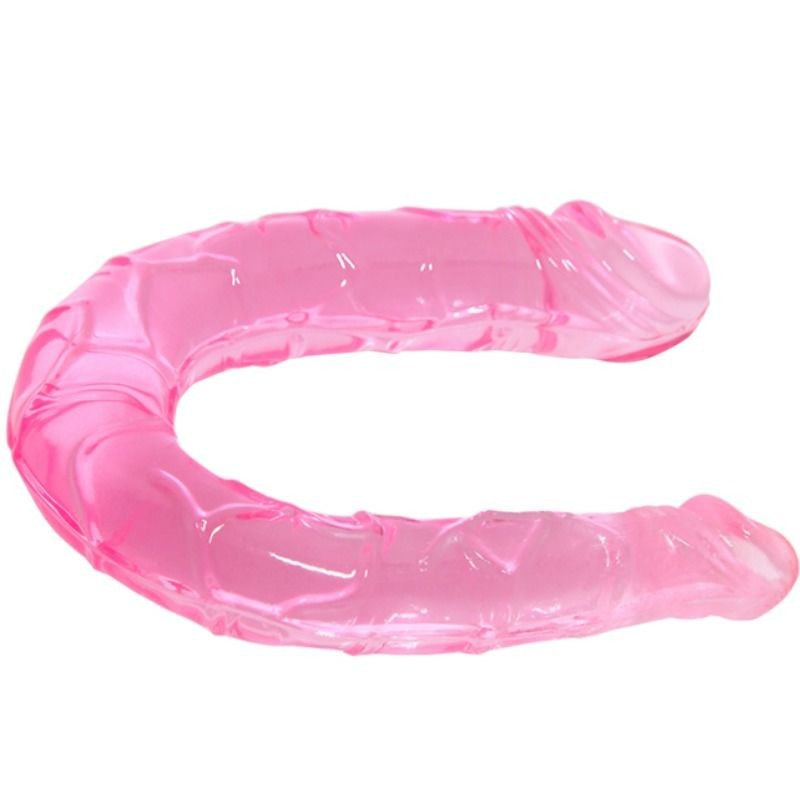 Double Flexible Dildo Pink - WhitePleasures - Dildos o Consoladores