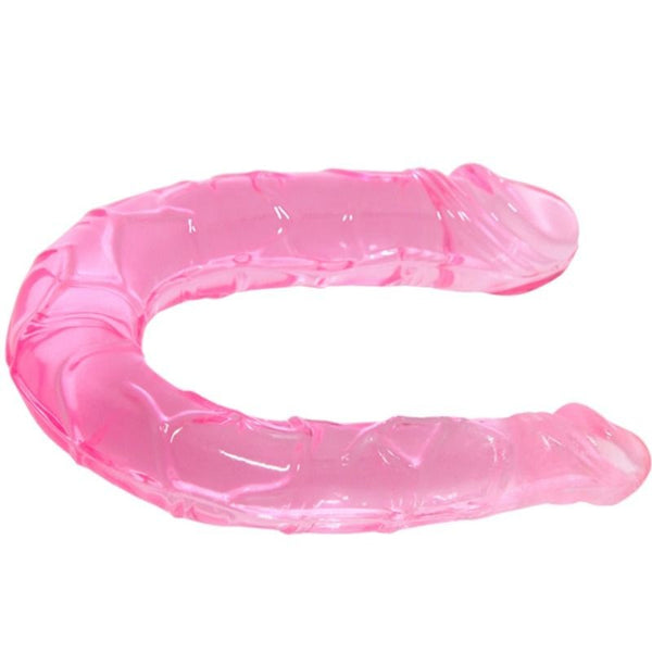 Double Flexible Dildo Pink - WhitePleasures - Dildos o Consoladores