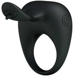 Anillo vibrador con lengua - PrettyLove - Anillo vibrador para el pene (con y sin vibración)