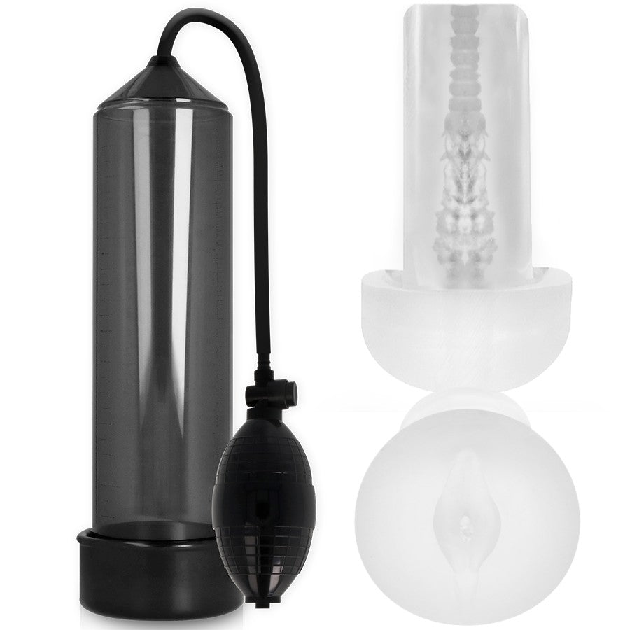 Bomba y masturbador RX3 negra 0