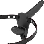 Arnés doble penetración negro - FetishSubmissive - Arneses con pene o dildo Strap-On