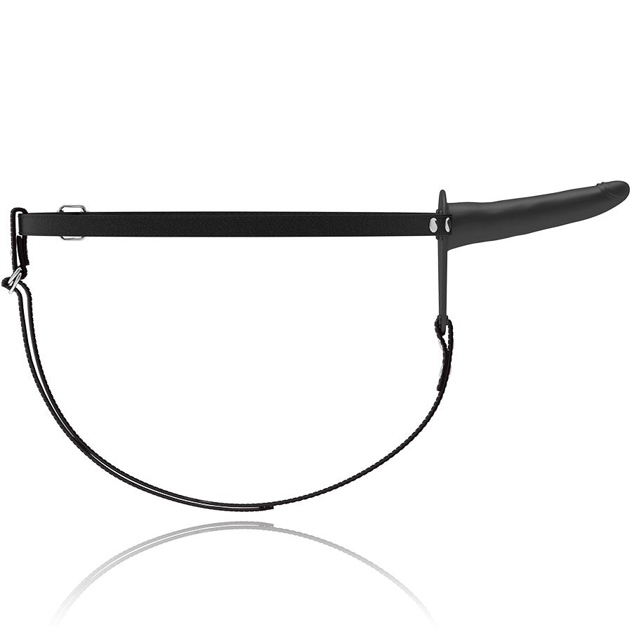 Arnés silicona negro up 15cm - FetishSubmissive - Arneses con pene o dildo Strap-On (4)