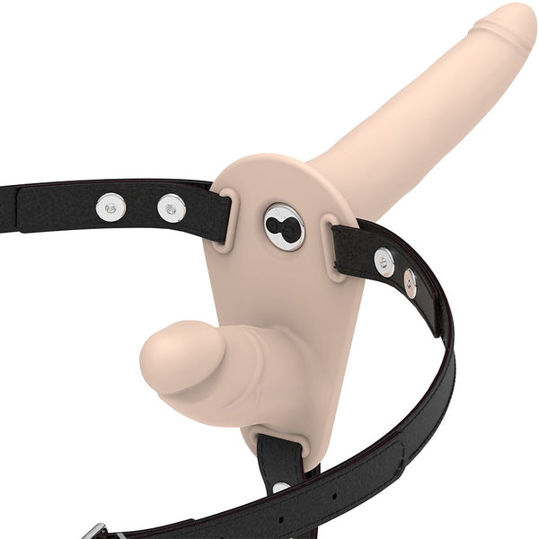 Arnés vibrador doble penetración - FetishSubmissive - Arneses con pene o dildo Strap-On