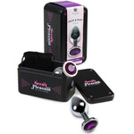 Lila Plug metalico S con brillante - Secret Play - Plugs anales (2)