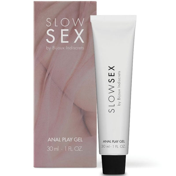 Slow Sex Gel Lubricante Anal 30 ml - Bijoux Indiscrets - Lubricantes sexuales