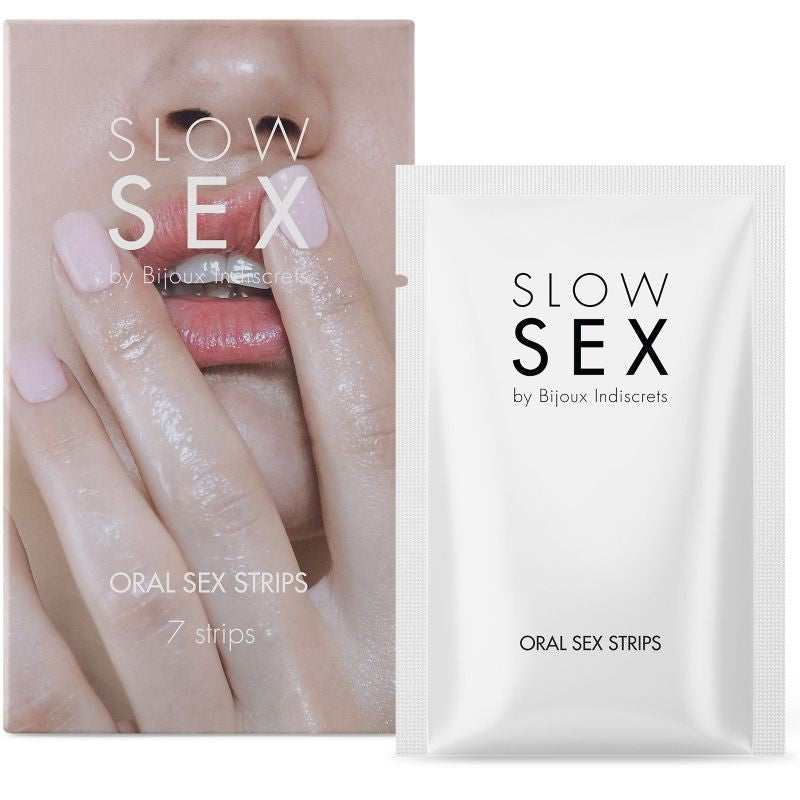 Slow Sex Oral Strips - Bijoux Indiscrets - Estimulantes sexuales