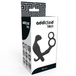Plug anal con anilla doble - Addicted Toys - Plugs anales (2)