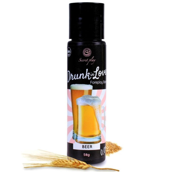Drunk in Love Gel Comestible sabor Cerveza - Secret Play - Lubricantes sexuales