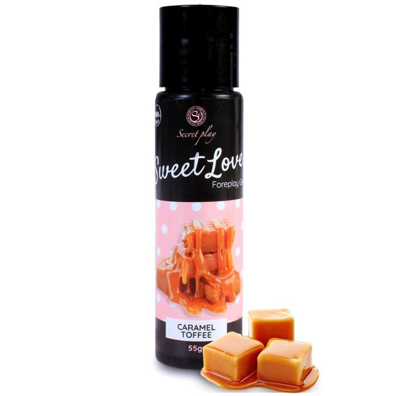 Gel lubricante comestible caramelo - Secret Play - Lubricantes sexuales