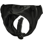 Panties con plug y dildo intercambiable - Darkness - Plugs anales (2)