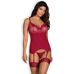 Corset Rosalyne L/XL - Obsessive - Lencería erotica