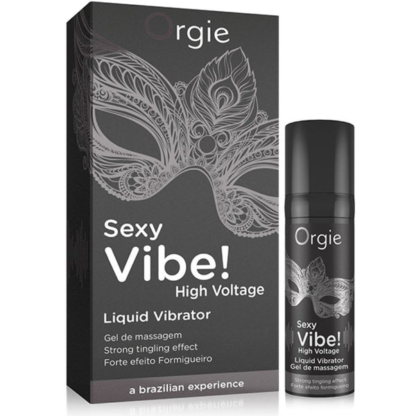 Vibrador Líquido Sexy Vibe High Voltage 15 ml