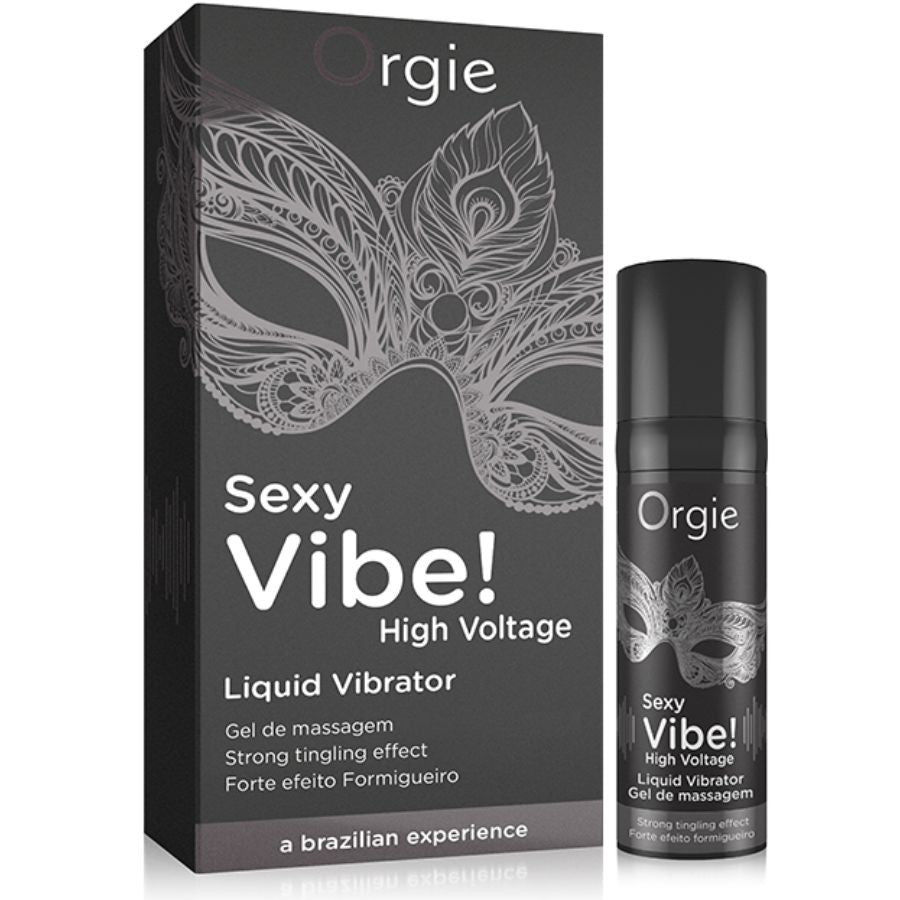 Vibrador Líquido Sexy Vibe High Voltage 15 ml - Orgie - Estimulantes sexuales (2)