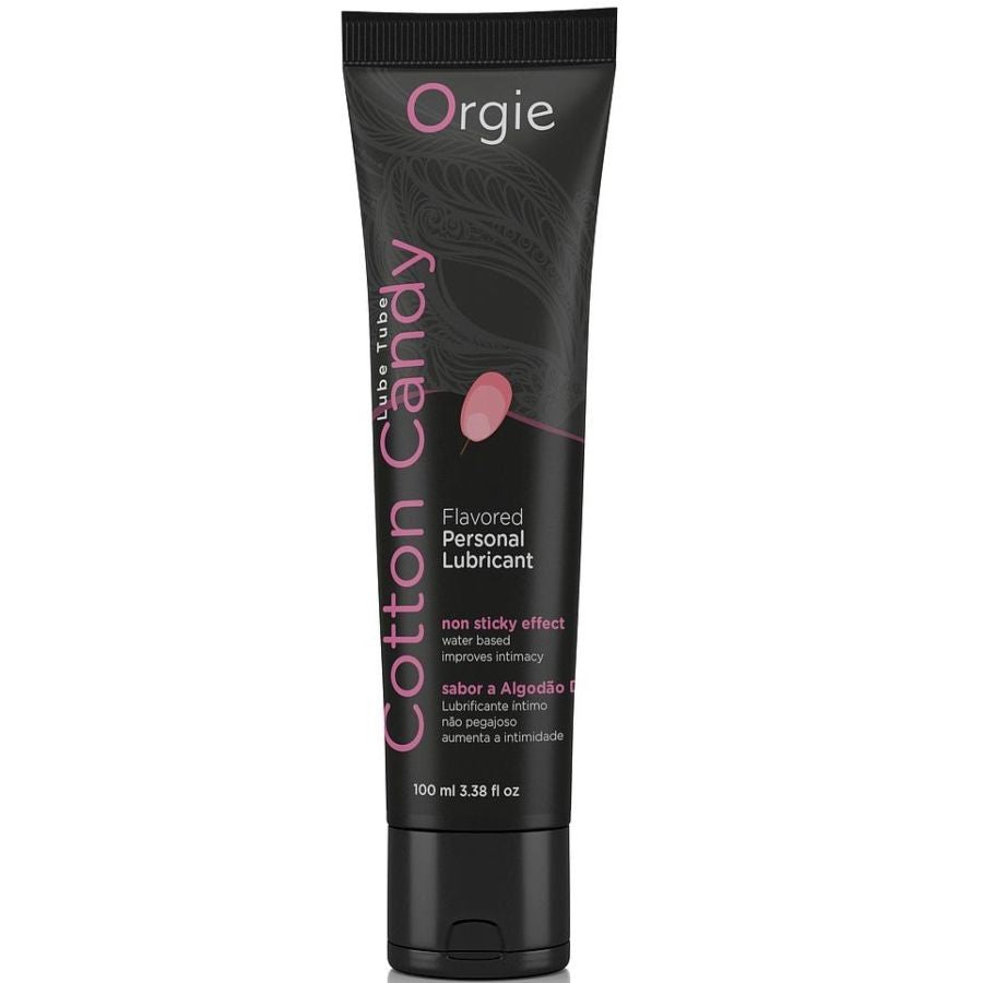 Lubricante sabor algodón azúcar 100 ml - Orgie - Lubricantes sexuales (2)