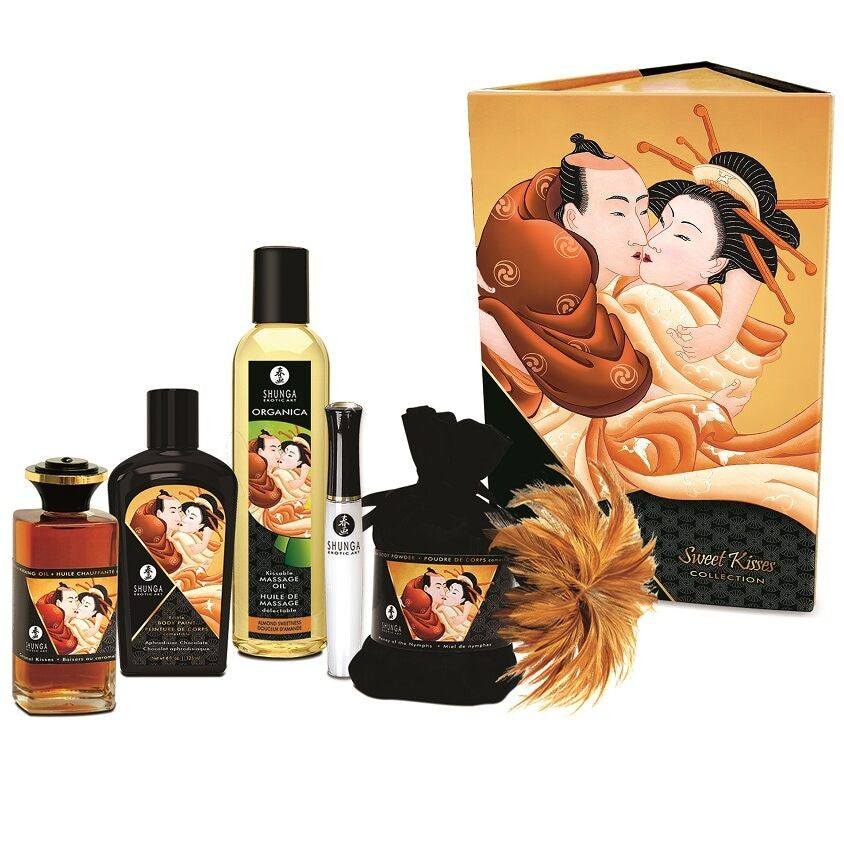 Kit Dulces Besos Collection - Shunga - Ideas romáticas y eróticas para regalar