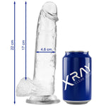 Dildo 005 Transparente 22 cm - XRay - Dildos o Consoladores (3)