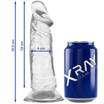 Dildo 003 Transparente 16,5 cm 0