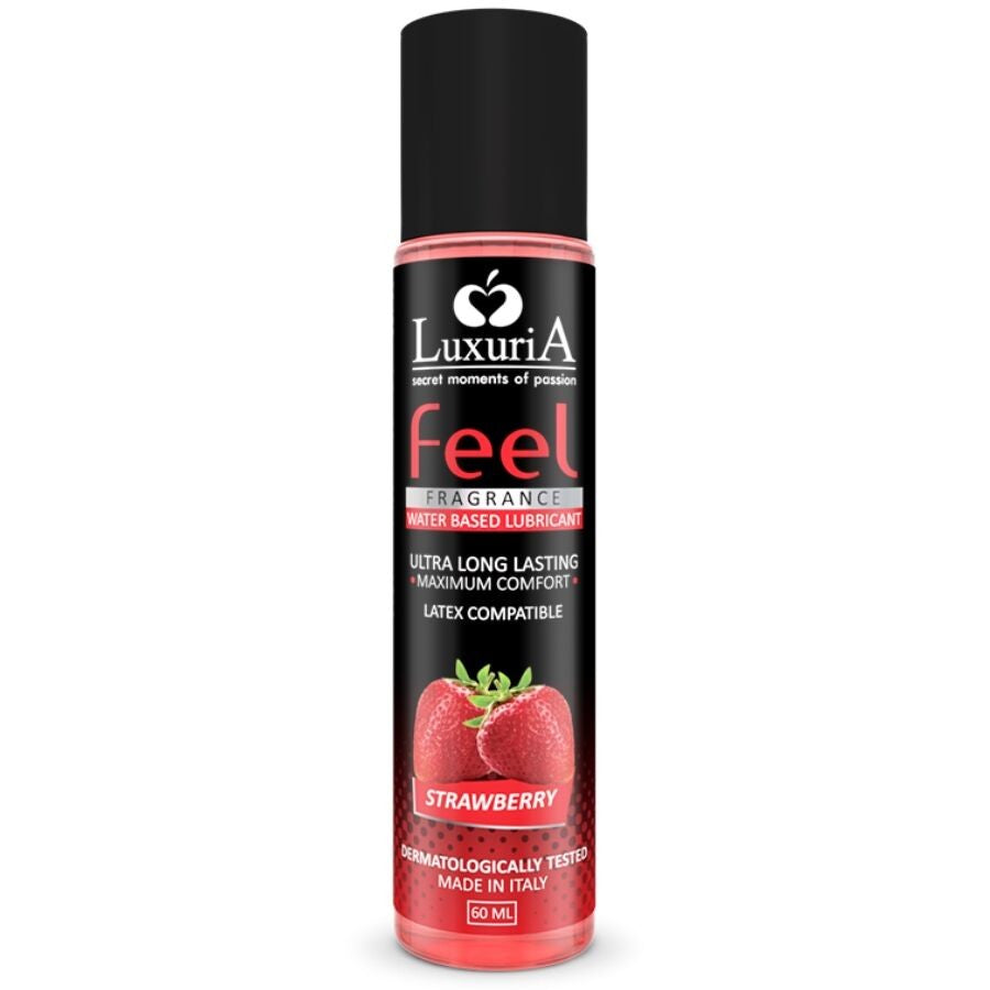 Lubricante Agua fresa 60 ml - Luxuria - Lubricantes sexuales
