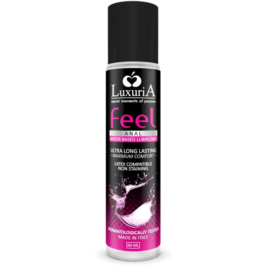 Lubricante feel anal 60 ml - Luxuria - Lubricantes sexuales