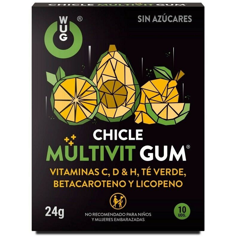 Chicle multivit gum 10 uds 0