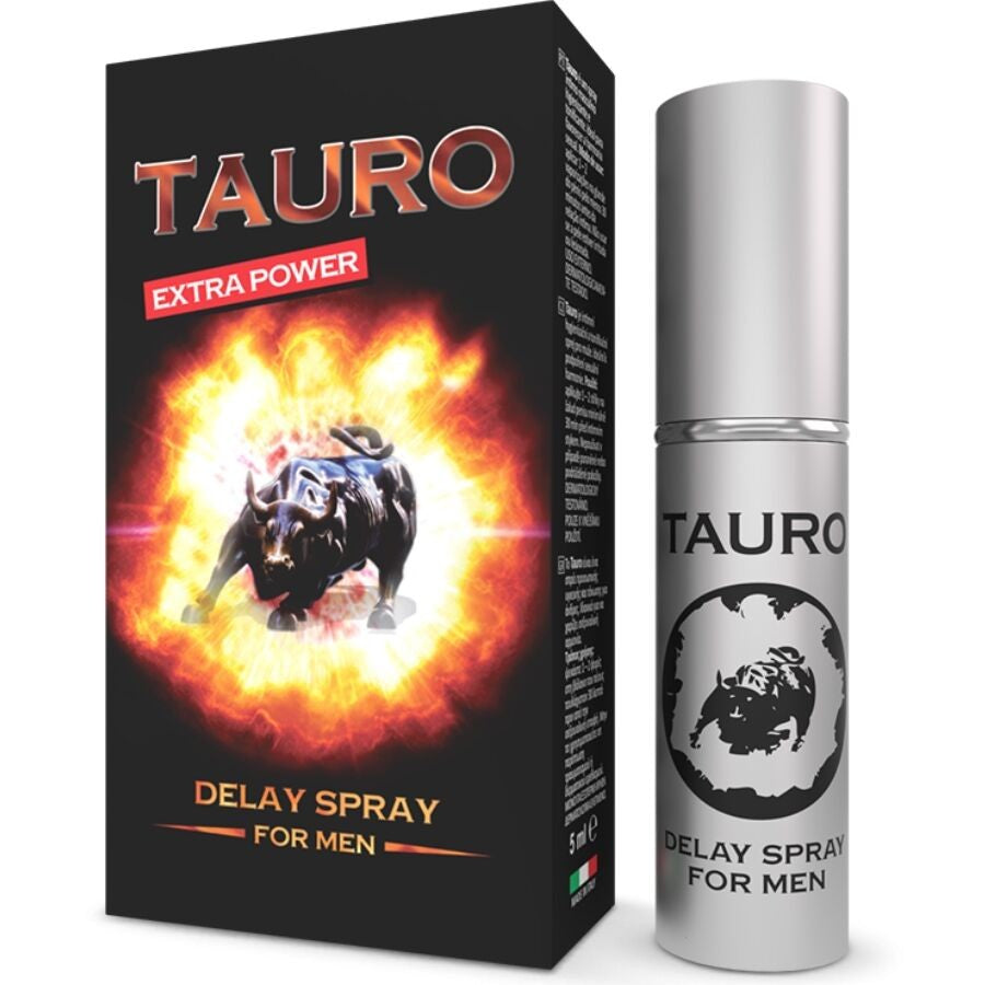 Spray retardante 5ml - Tauro Extra - Afrodisíacos Retardantes