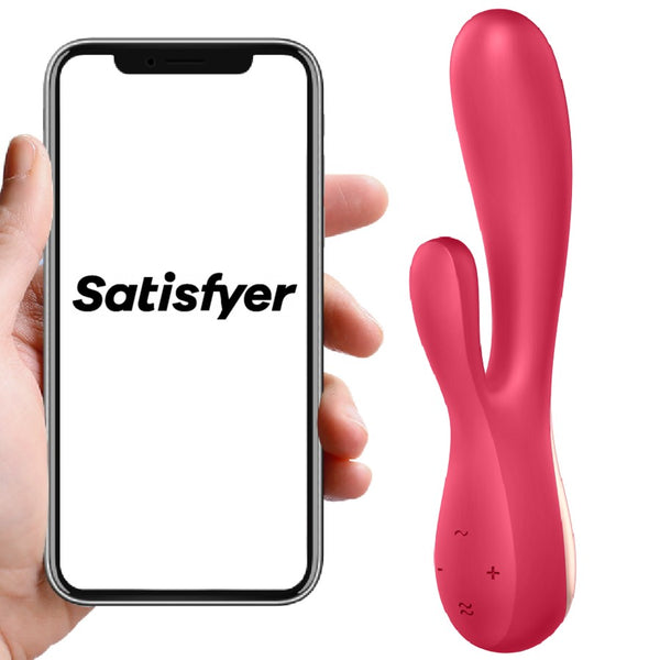 Satisfyer Mono flex rojo con app