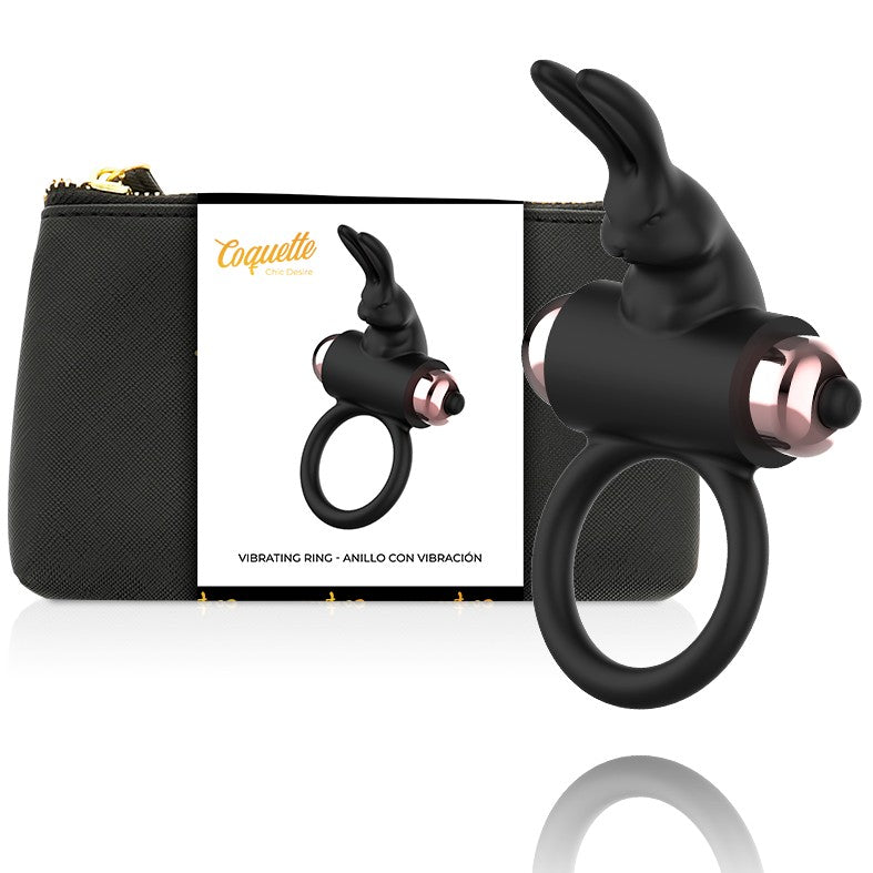 Anillo vibrador coqueta - Coquette - Anillo vibrador para el pene (con y sin vibración)