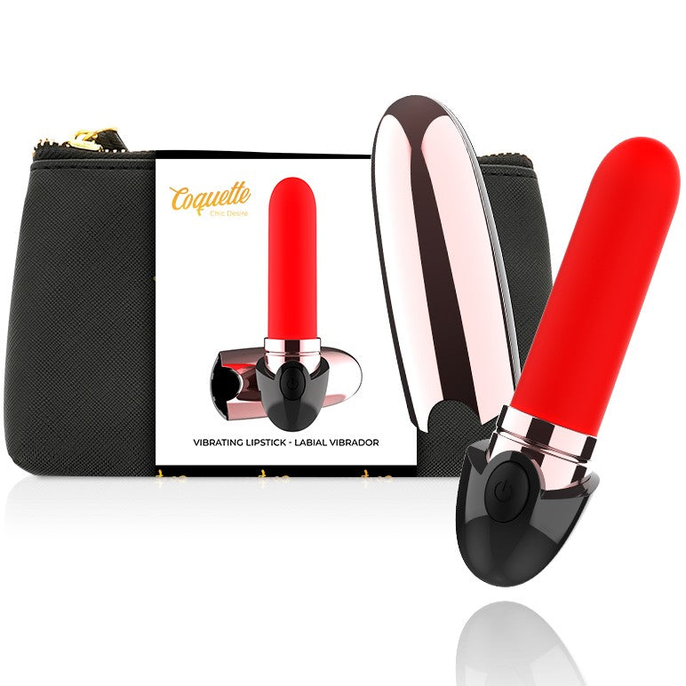 Pintalabios VIBRADOR RECARGABLE LUXE NEGRO / GOLD 0