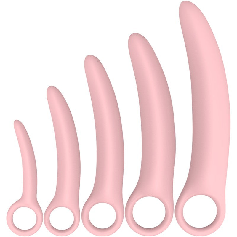 Kit 5 piezas Dilatador vaginal - IntimiChic - Crema para tonificar tu vagina