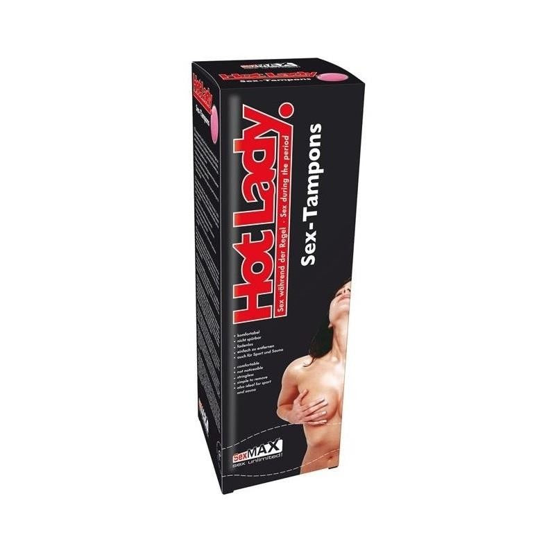Hot Lady Sex-Tampons Caja de 8 - JoyDivision - Relaciones sexuales con la menstruación