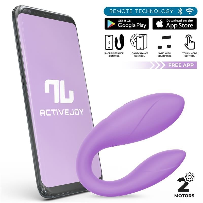 Pinza para Parejas con APP Lavanda - Intoyou App Series - Vibradores