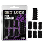 Kit de Fundas para el Pene Negro - Chisa - Fundas para el pene