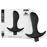 Lever Plug Anal con Vibración USB Silicona - Tardenoche - Plugs anales (2)