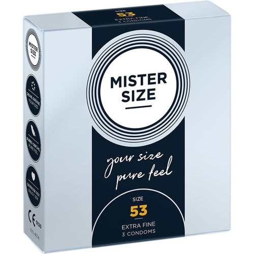 Mister size Talla 53 Caja 3 uds