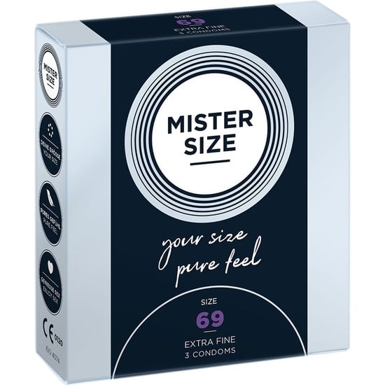 Mister Size Talla 69 caja 3 uds extrafino - Mister Size - Comprar preservativos o condones